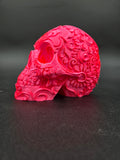 3d printed sugar skull planter