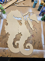 Multi layer seahorse